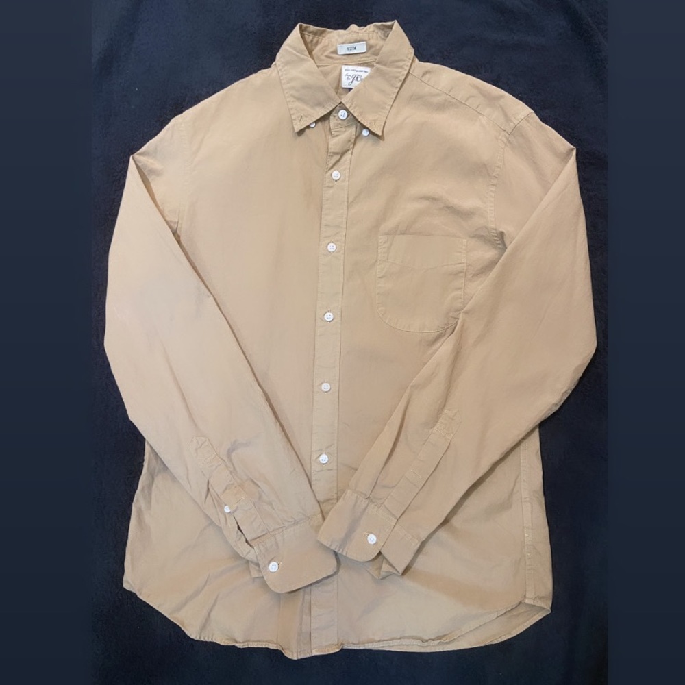 J. Crew Men’s Slim Button Long Sleeve